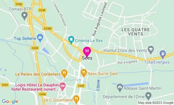 Localisation Restaurant Italien Arnoulin