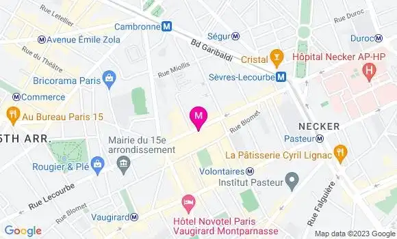 Localisation Restaurant  Mc Donald