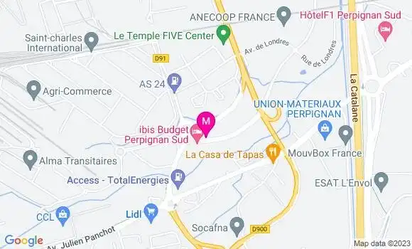 Localisation Restaurant  Le Bart