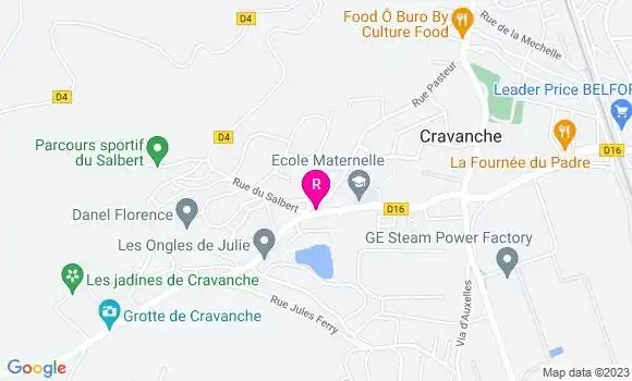 Localisation Restaurant  Au Menu Plaisir