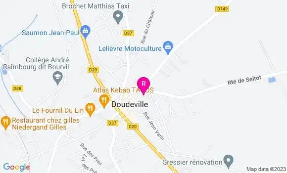 Localisation Pizzeria Pizza Chez Vous