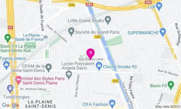 Localisation Restaurant  French Burger