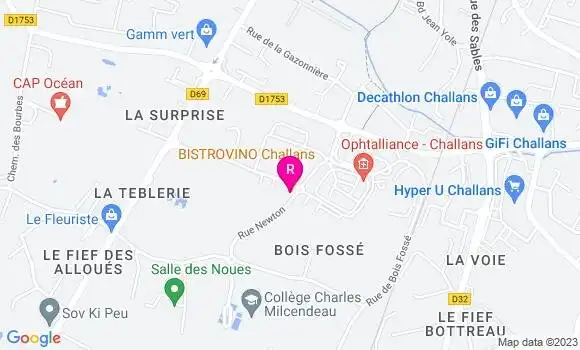 Localisation Bistrot Bistrovino