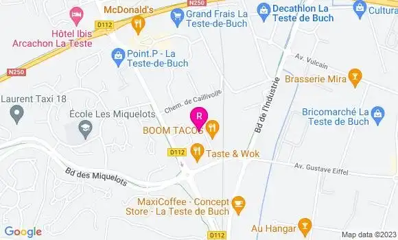 Localisation Restaurant  O