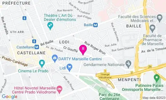 Localisation Pizzeria Mia Nonna