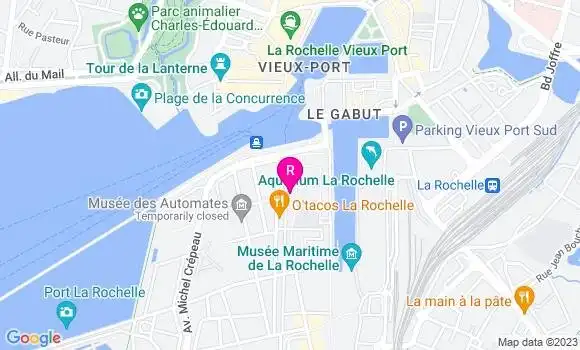 Localisation Restaurant  Le Local de la Rochelle