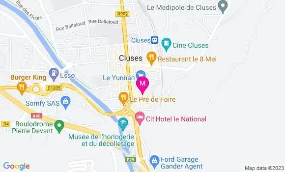 Localisation Restaurant  Tartempion