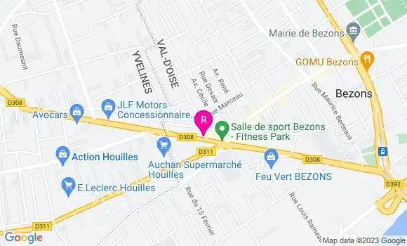 Localisation Restaurant Bar Le Mandala