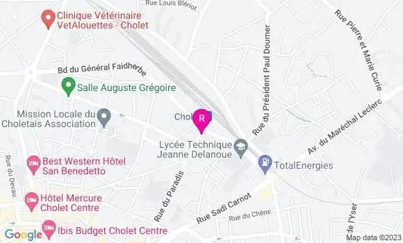 Localisation Restaurant  Speed Burger