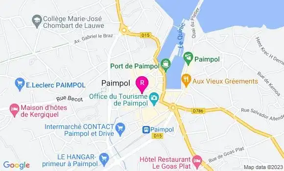 Localisation Restaurant  Maison Ferrand
