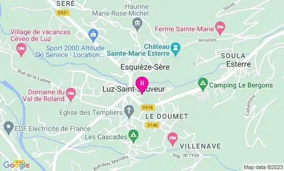 Localisation Pizzeria Le Cairn