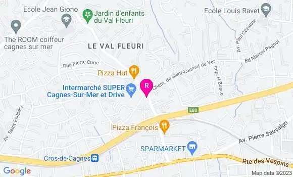 Localisation Aya Sushi