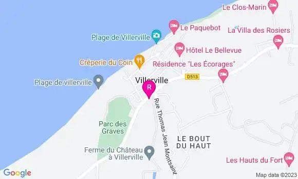 Localisation Restaurant  Le Bistro Fleuri