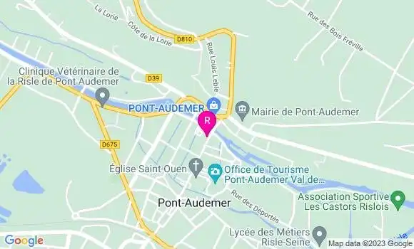 Localisation Restaurant  Risle Pizza