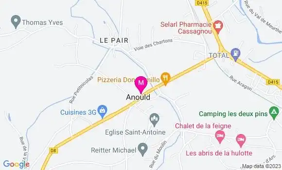 Localisation Restaurant Italien Le Razoquet