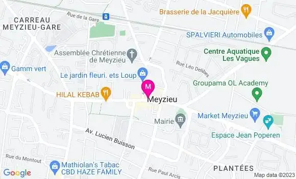 Localisation Kebab Le Pacha