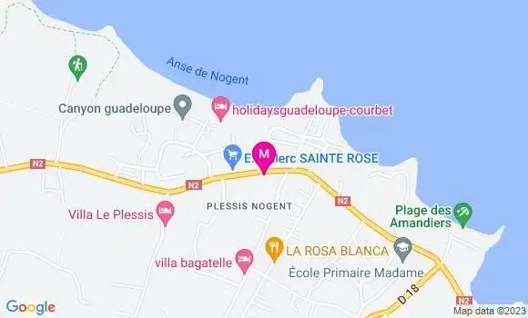 Localisation Restaurant Créole La Fourchette Créole