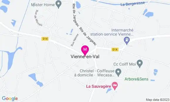 Localisation Pizzeria Hop
