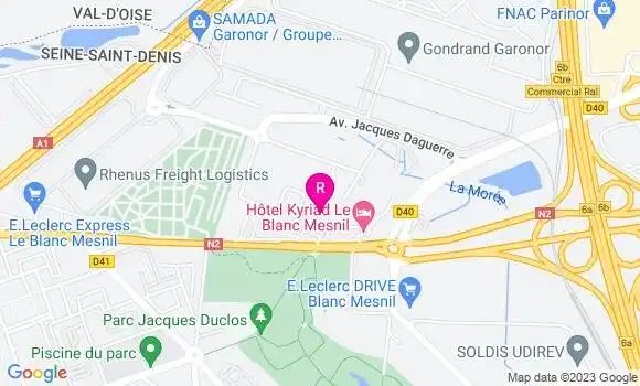 Localisation Pizzeria Délice Pizza