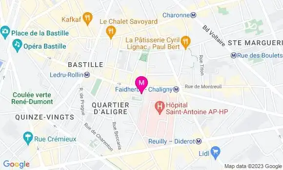 Localisation Restaurant  Citeaux Sphere