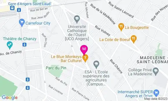 Localisation Restaurant Tacos Au Feu de Bois