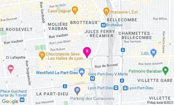 Localisation Restaurant  Big Fernand