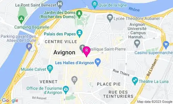 Localisation Restaurant  La Cigale