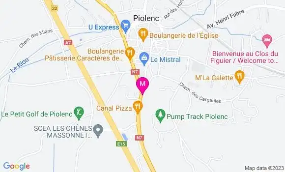 Localisation Pizzeria Pizza au Feu de Bois