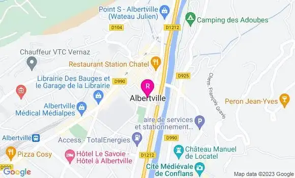 Localisation Restaurant  Le Chill