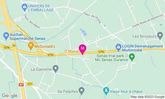 Localisation Restaurant  O