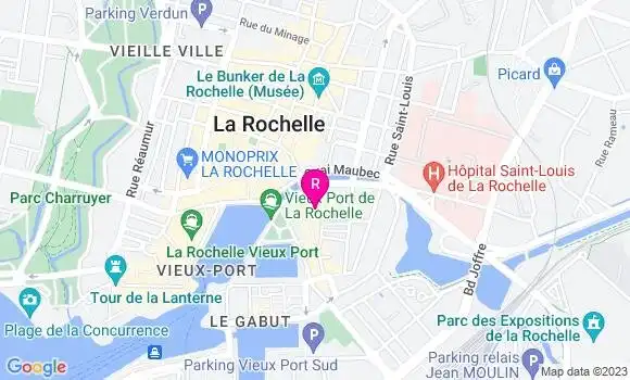 Localisation Pizzeria La Bonne Pâte