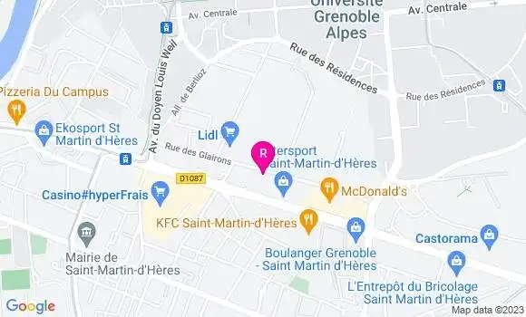 Localisation Restaurant  Speed Zza