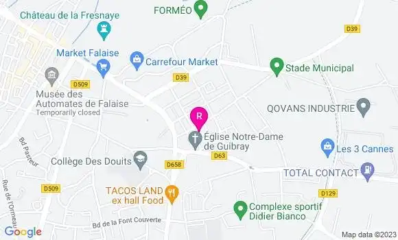 Localisation Restaurant  Chez Sab