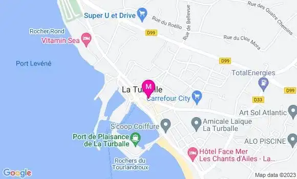 Localisation Sandwicherie Lagalere dom