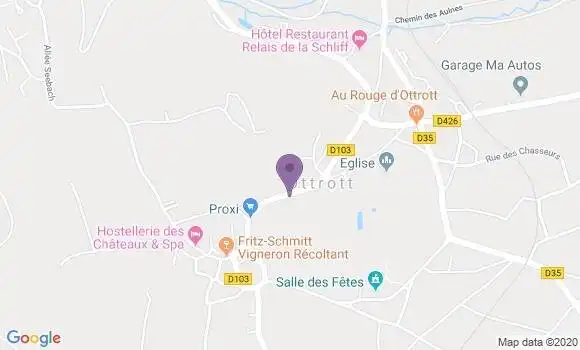 Localisation Restaurant  A L