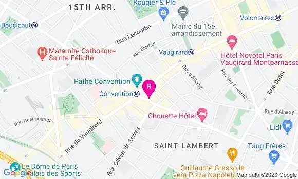Localisation Restaurant  Bagelstein