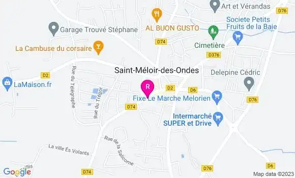 Localisation Restaurant  Sur le Pouce