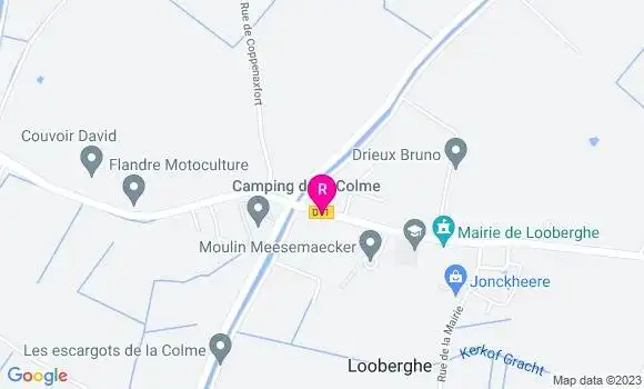 Localisation Restaurant  Friterie Looberghoise