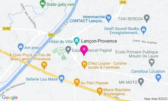 Localisation Pizzeria Presto Pizza