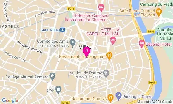 Localisation Pizzeria Pizza Bonici