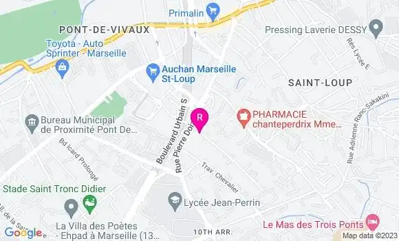Localisation Pizzeria La Pizza des Grands Pins