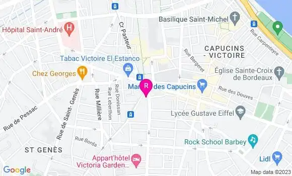 Localisation Restaurant  Mister French