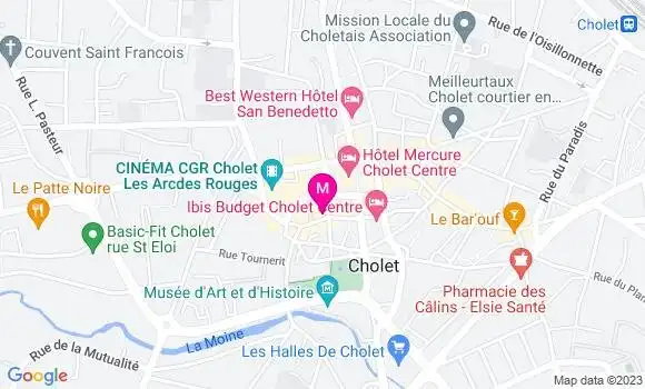 Localisation Restaurant Végétarien Luzzu