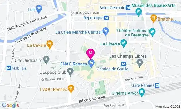 Localisation Café Oh My Biche Coffee Shop