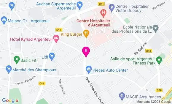 Localisation Restaurant  Shop Ton Burger