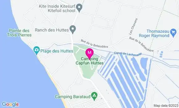 Localisation Restaurant  Les Huttes