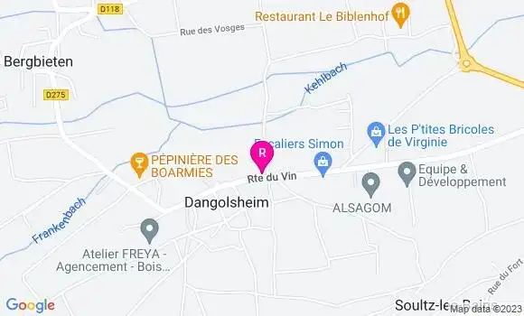 Localisation Restaurant  La Pause Gourmande