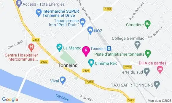 Localisation Restaurant  Le Corner