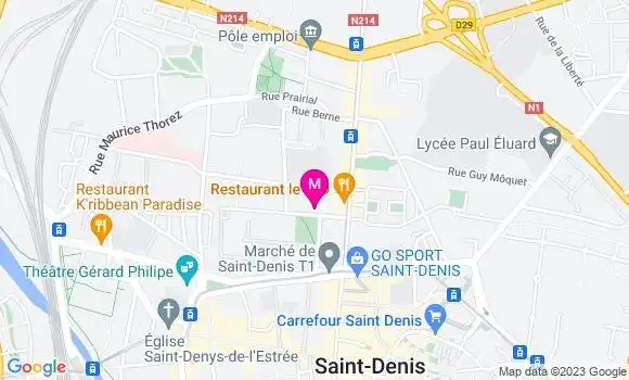 Localisation Restaurant  O