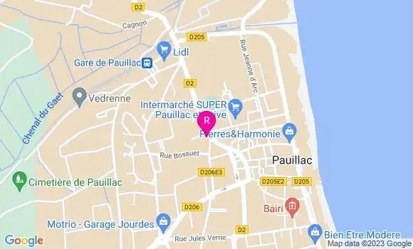Localisation Restaurant  Les Saigonnaises
